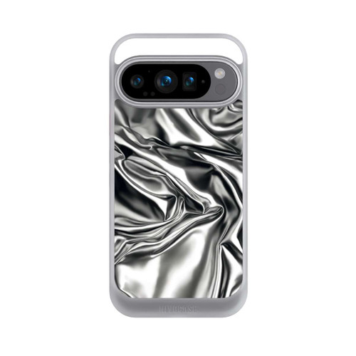 Google Pixel 9 Pro NIVOcore Shiny Chrome Silver avec IA