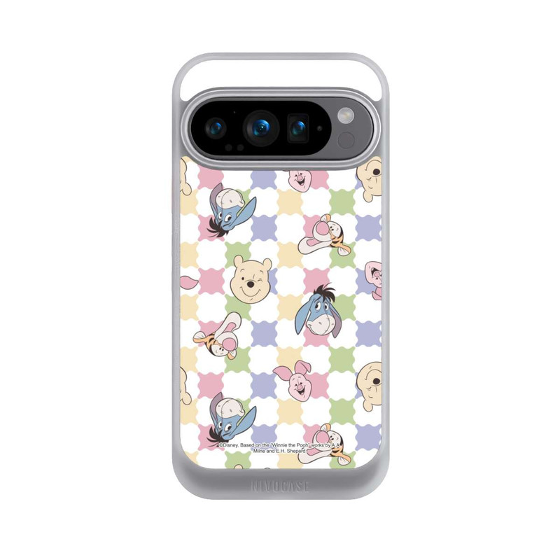 Pixel 9 Pro NIVOcore Winnie Puuh und Freunde farbenfrohes Muster