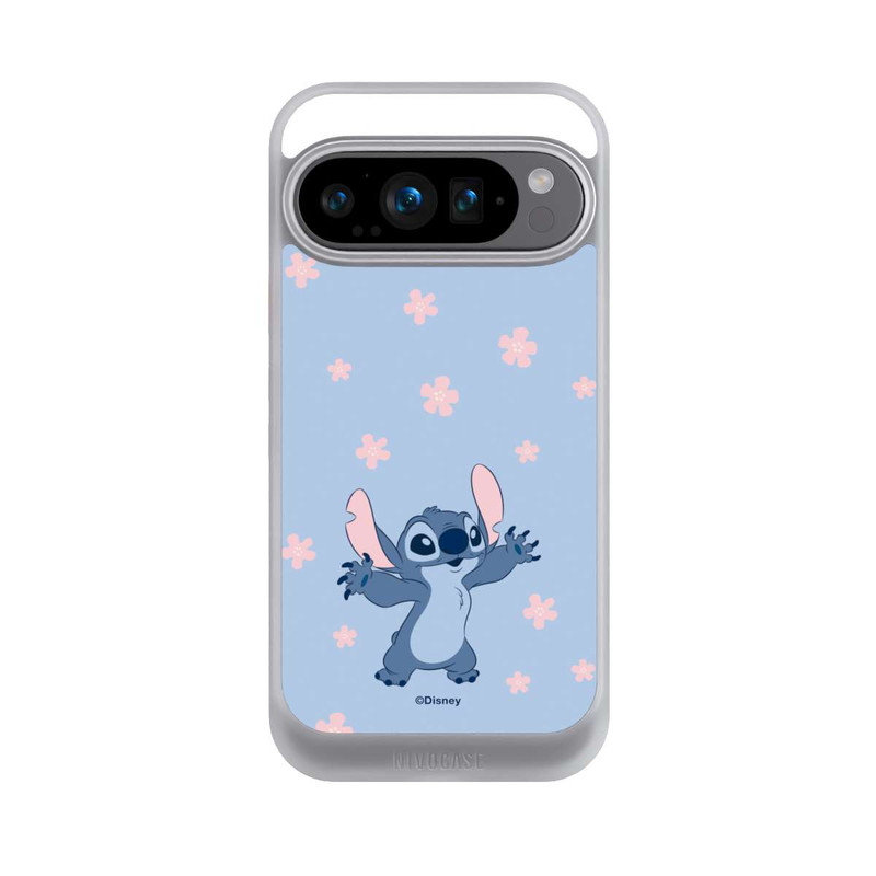 Pixel 9 Pro NIVOcore Stitch Pastel Flowers Blue