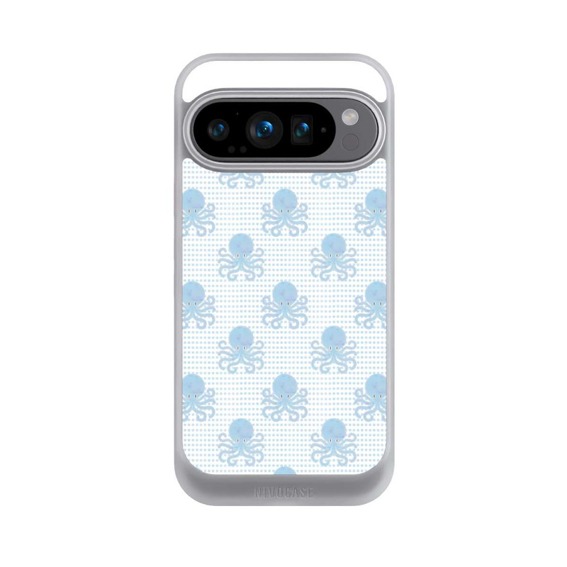 Pixel 9 Pro NIVOcore Blue Watercolor Octopus