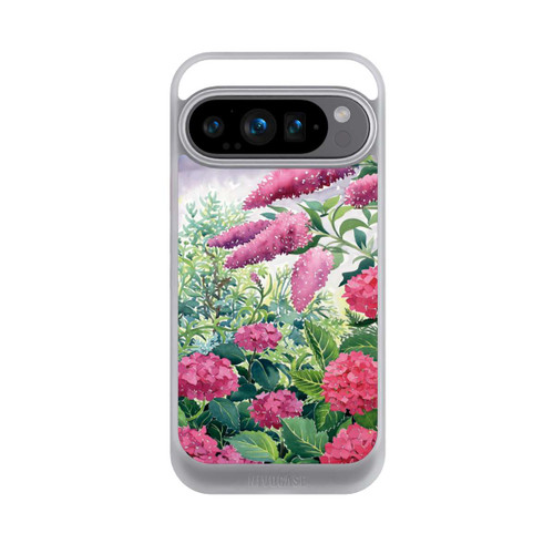 Google Pixel 9 Pro NIVOcore Garden Hydrangeas and Buddleia by Christopher Ryland