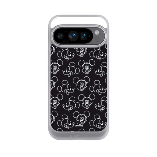 Google Pixel 9 Pro NIVOcore Disney Mickey Muster Schwarz