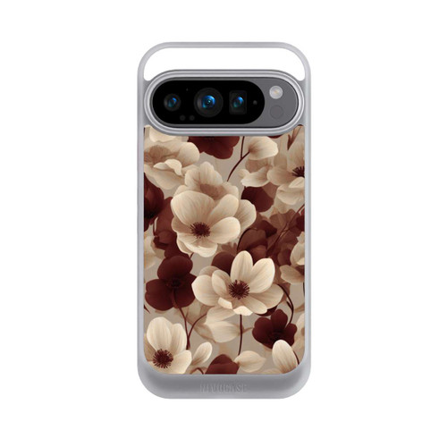 Google Pixel 9 Pro NIVOcore Naturfarbenes Blumenmuster mit KI
