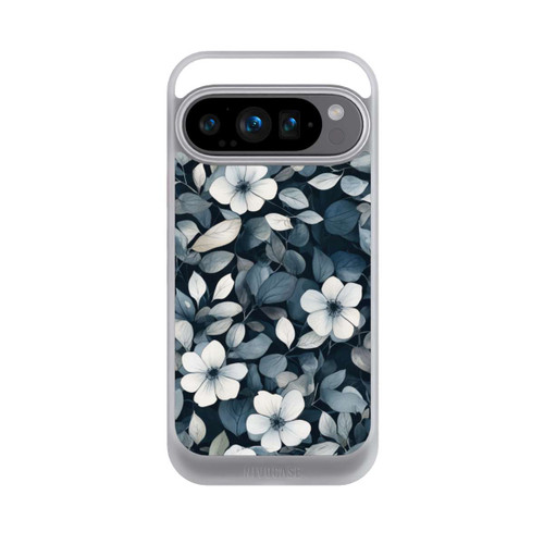 Google Pixel 9 Pro NIVOcore Blaue Negativblumen mit KI