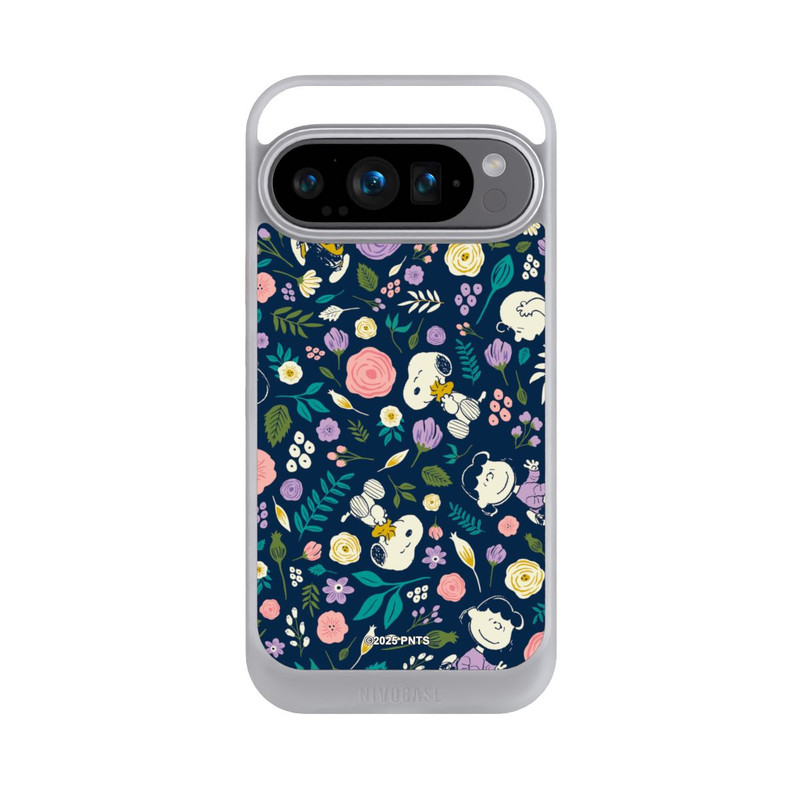 Pixel 9 Pro NIVOcore Peanuts Dark Flower Pattern