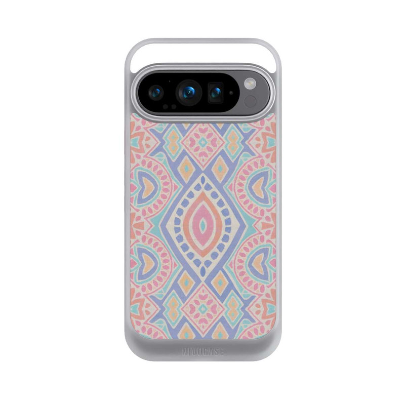Pixel 9 Pro NIVOcore Boho Geometric Mosaic Intricate Tribal Design