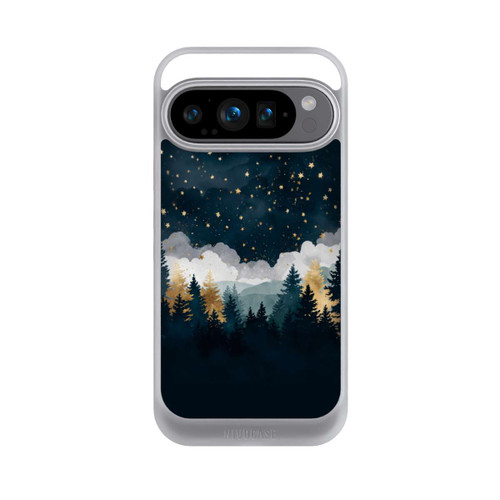 Google Pixel 9 Pro NIVOcore Forêt Nocturne Indigo