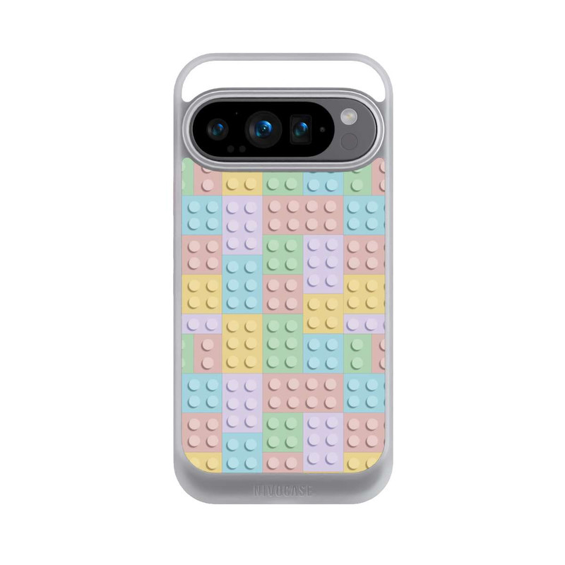 Pixel 9 Pro NIVOcore Modèle de blocs colorés