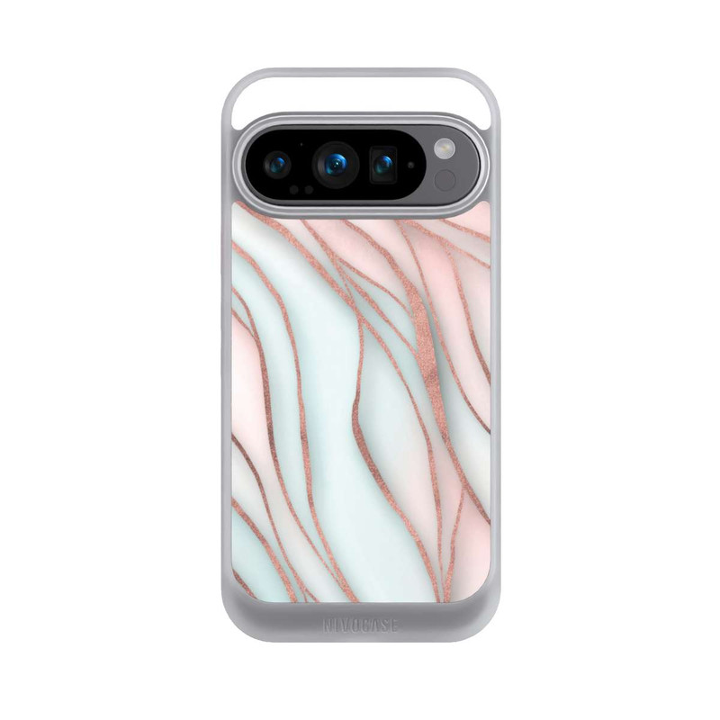 Pixel 9 Pro NIVOcore Soft Waves Gold Rose Gold