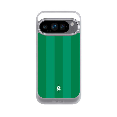 Google Pixel 9 Pro NIVOcore Werder Bremen Grün gestreift