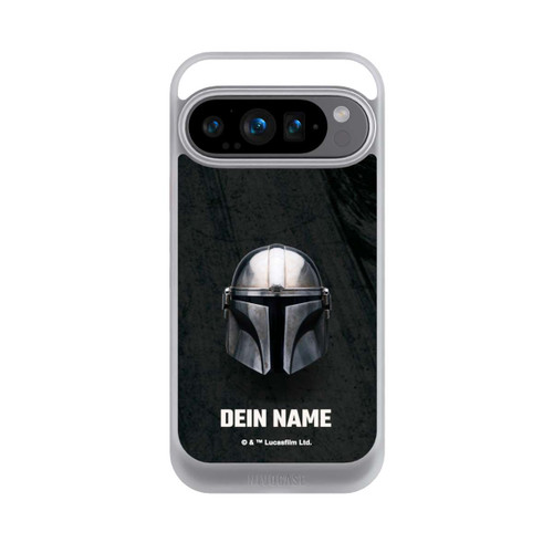 Google Pixel 9 Pro NIVOcore Star Wars Mandalorian Black Helmet Personalisierbar
