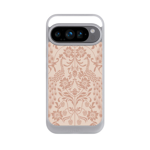 Google Pixel 9 Pro NIVOcore Vintage Peacock Garden Arts and Crafts Floral