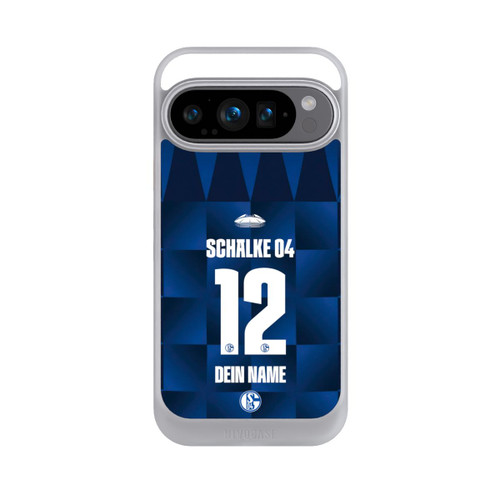 Google Pixel 9 Pro NIVOcore Schalke 04 Trikot Personalisierbar 26-27