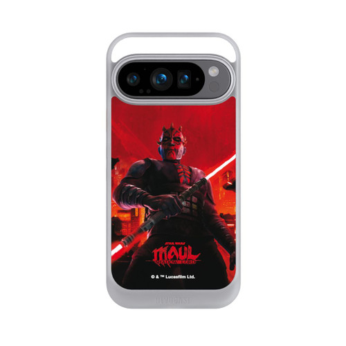 Google Pixel 9 Pro NIVOcore Dark Maul avec un Sabre Laser