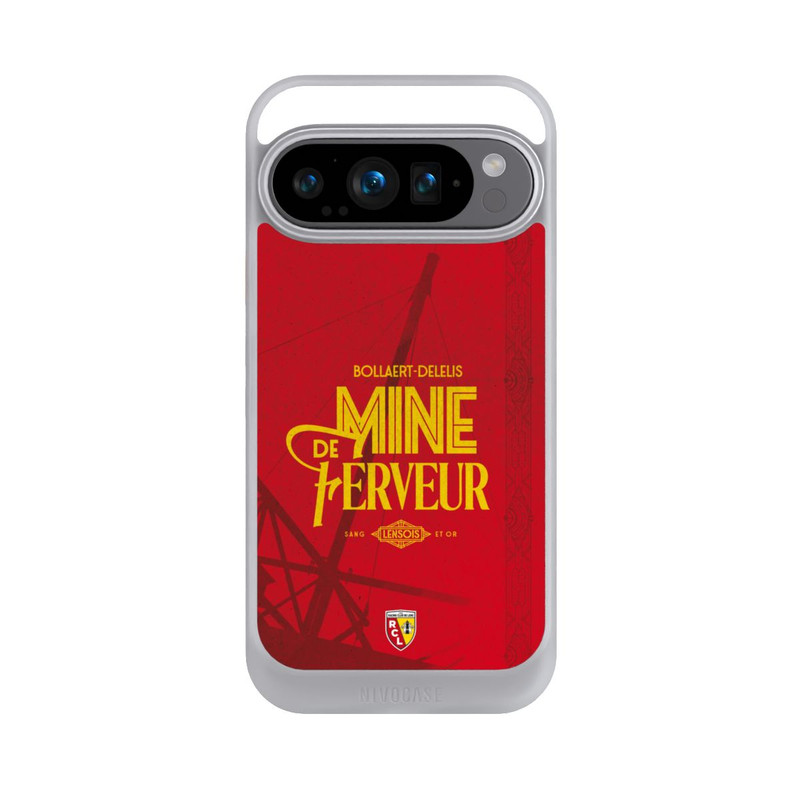 Pixel 9 Pro NIVOcore RC Lens Mine de Ferveur rouge V2