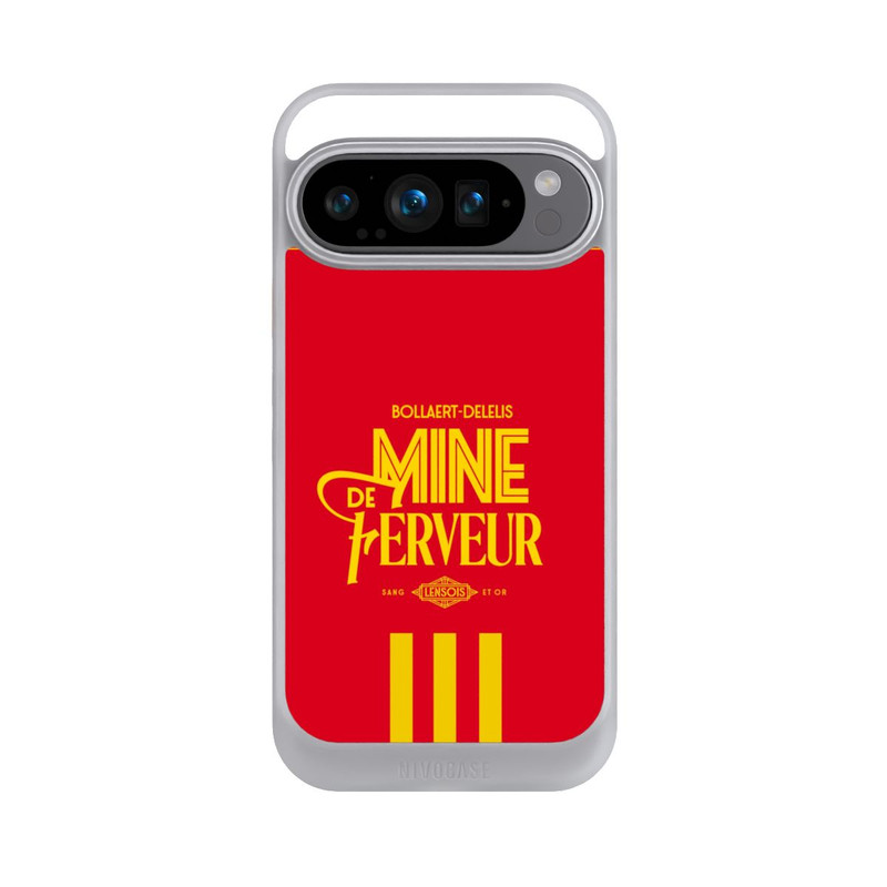 Pixel 9 Pro NIVOcore RC Lens Mine de Ferveur rouge