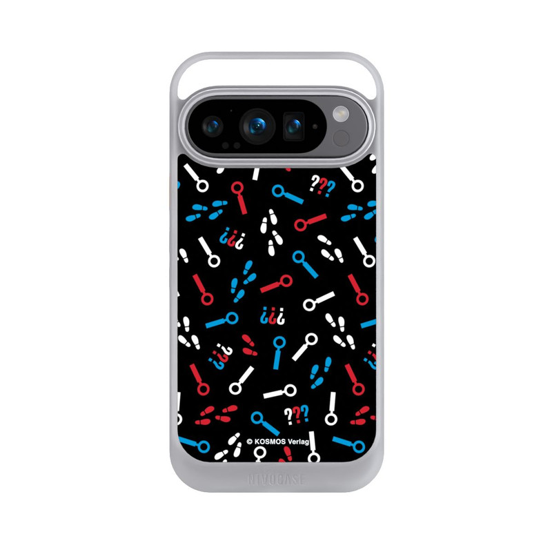 Pixel 9 Pro NIVOcore Drei Fragezeichen Detektiv Muster