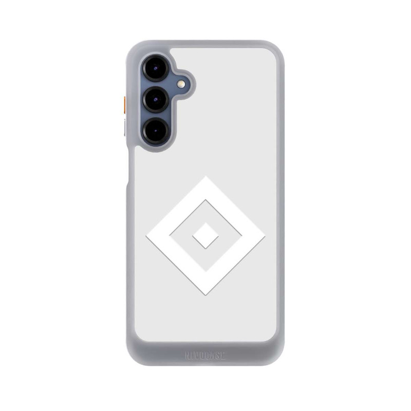 Galaxy A16 5G NIVOcore Rauten Logo auf HSV Grau