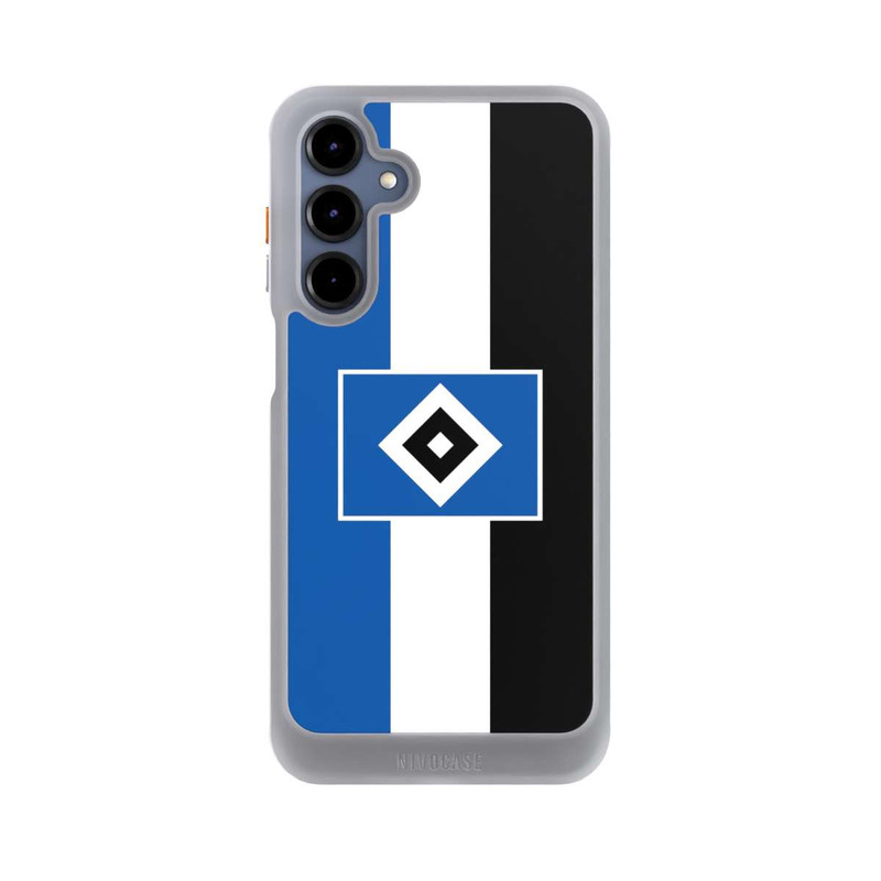 Galaxy A16 5G NIVOcore HSV Streifen - Blau-Weiß-Schwarz