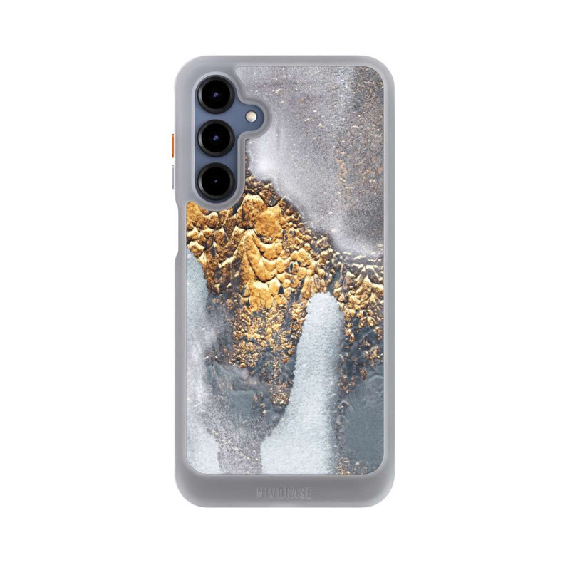 Galaxy A16 5G NIVOcore Concrete Gold Glitter Look