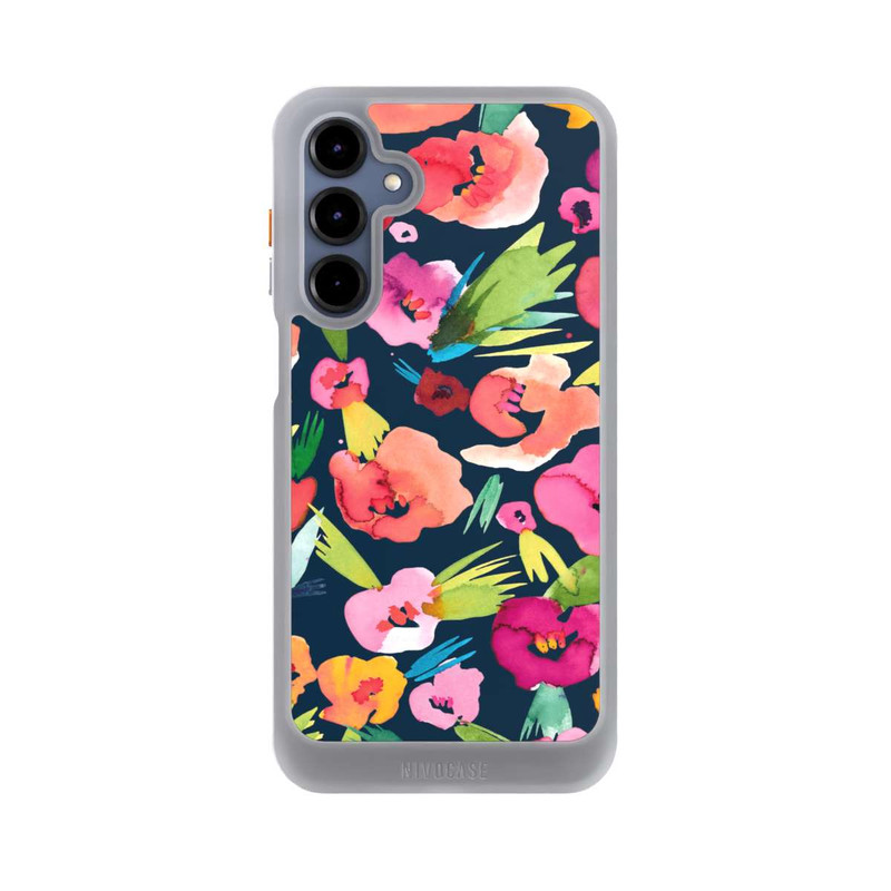 Galaxy A16 5G NIVOcore tropische Blumen aquarell