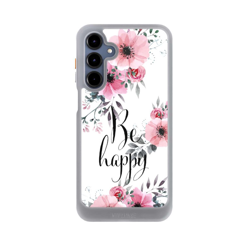 Galaxy A16 5G NIVOcore Be Happy Blumen