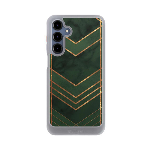 Samsung Galaxy A16 5G NIVOcore Dark Green Pattern Golden Stripes