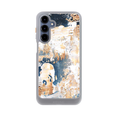 Samsung Galaxy A16 5G NIVOcore Abstraktion Blau und Gold