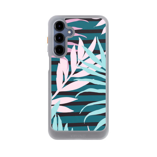 Samsung Galaxy A16 5G NIVOcore Pastel Jungle Leaves Pink Teal Seamless