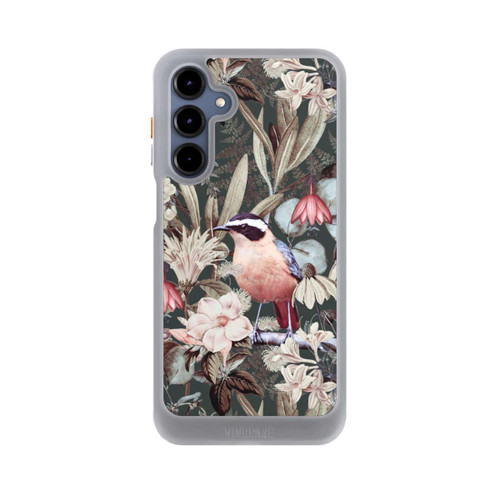 Samsung Galaxy A16 5G NIVOcore Orange Bird in Vintage Flower Pattern