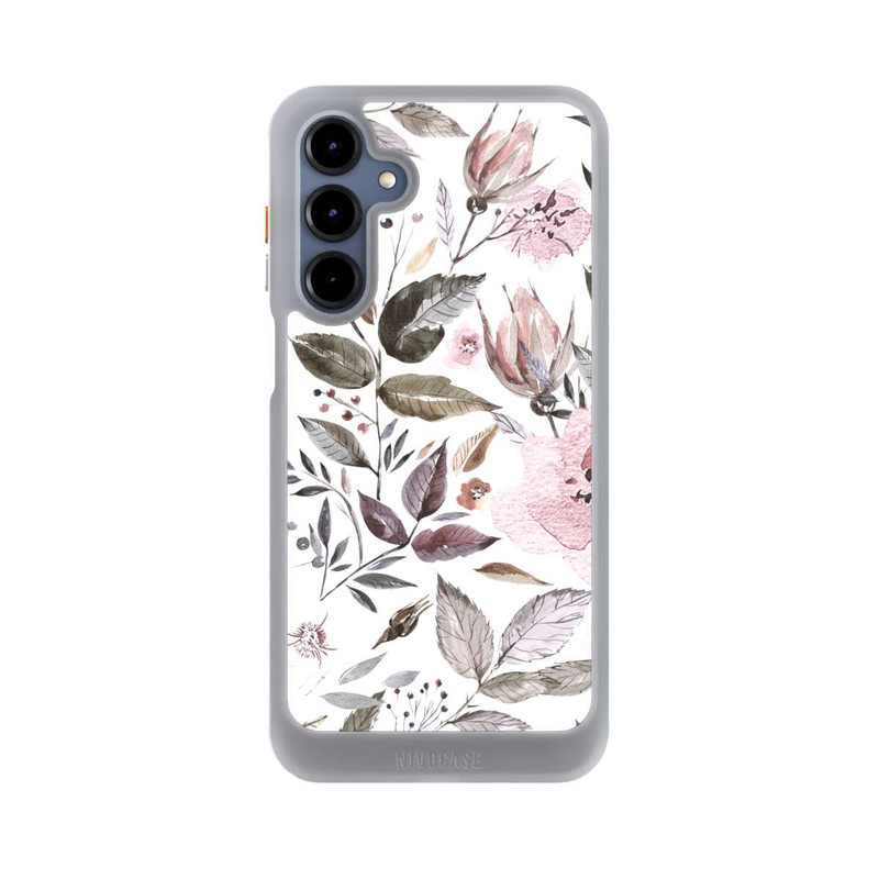 Galaxy A16 5G NIVOcore Aquarelle Fleurs Roses Brunes
