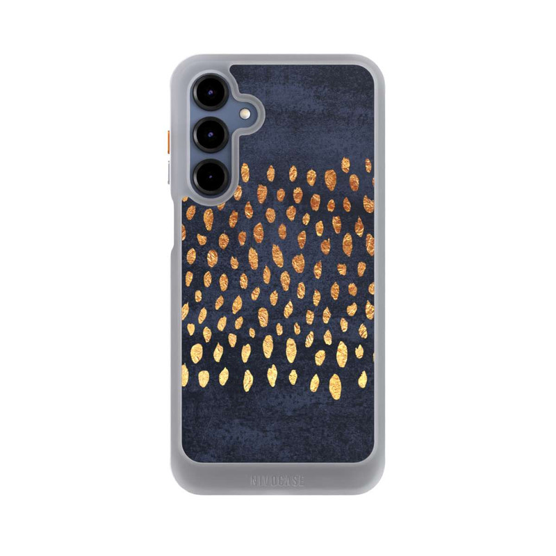Galaxy A16 5G NIVOcore Muster Gold und Marine