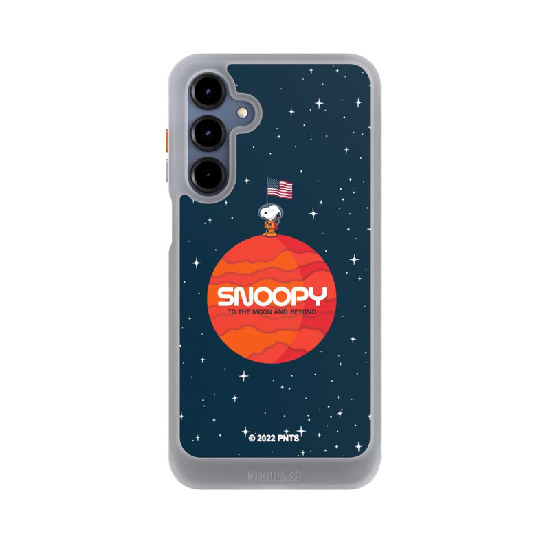 Galaxy A16 5G NIVOcore Snoopy Space Traveller Orange