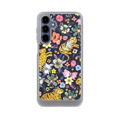 Samsung Galaxy A16 5G NIVOcore Spring Tigers Flowers Black