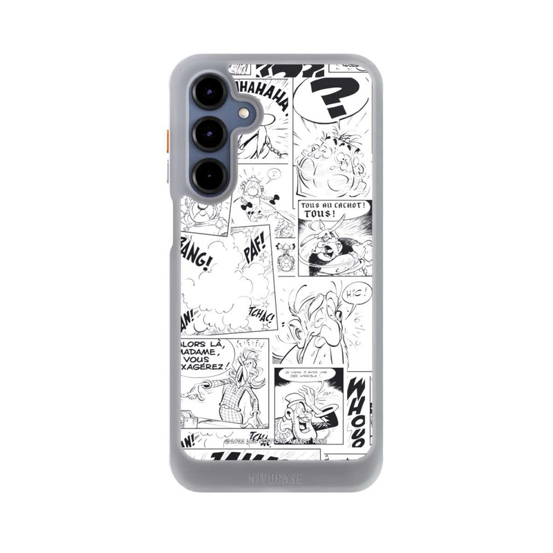 Galaxy A16 5G NIVOcore Asterix Comic Schwarz und Weiß