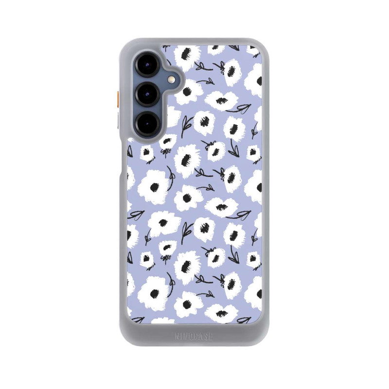 Galaxy A16 5G NIVOcore Flower Pattern Lila