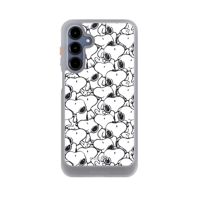 Galaxy A16 5G NIVOcore Snoopy Muster Schwarz und Weiß