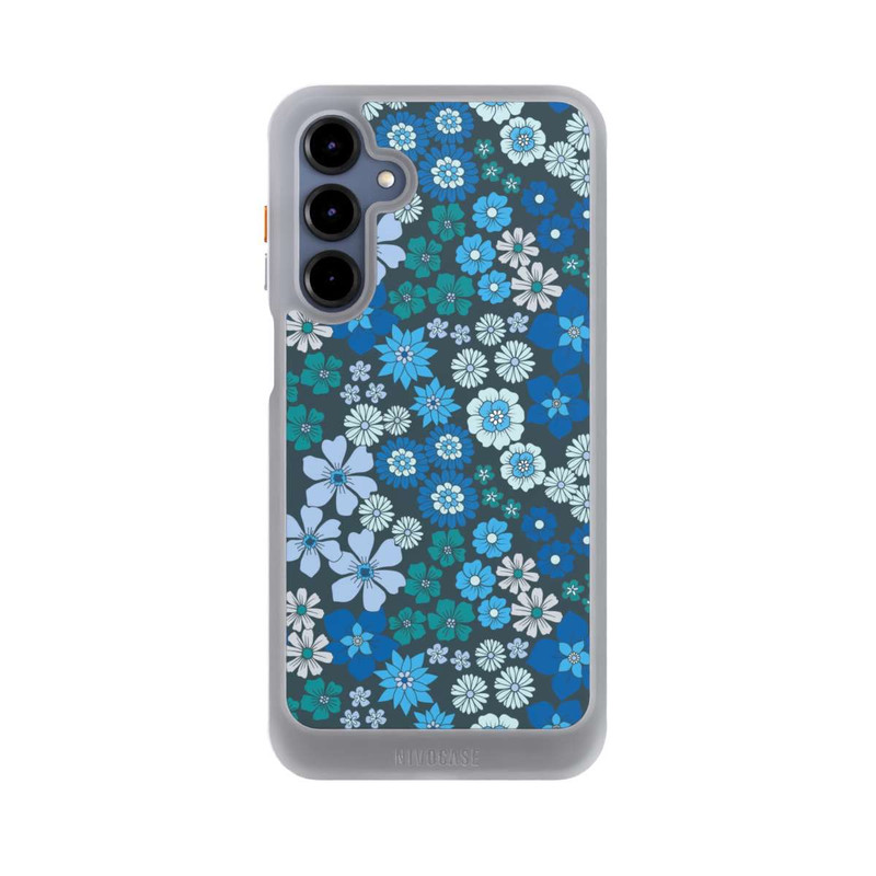 Galaxy A16 5G NIVOcore Blue Flowers DeinDesign