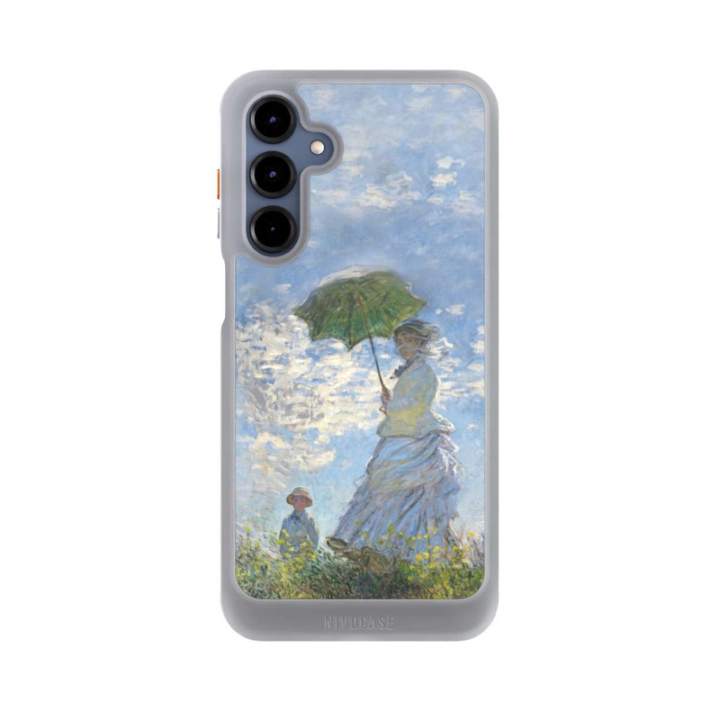 Galaxy A16 5G NIVOcore Frau mit Sonnenschirm - Monet