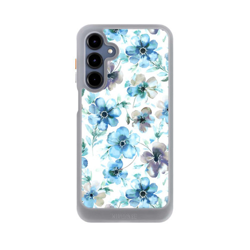 Samsung Galaxy A16 5G NIVOcore Blue Flower Pattern Trendy