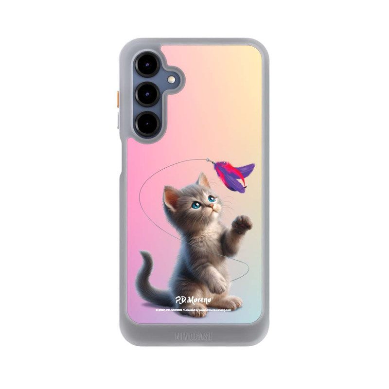 Galaxy A16 5G NIVOcore Playing Cat with Feather
