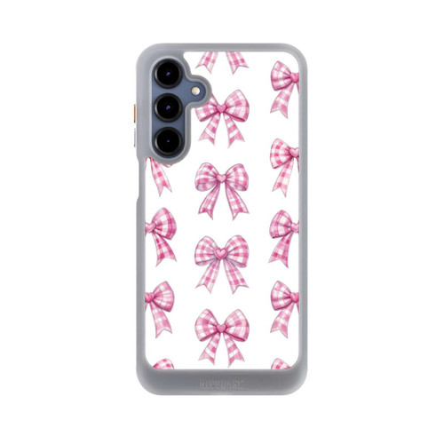 Samsung Galaxy A16 5G NIVOcore Pink Gingham Hearts and Bows