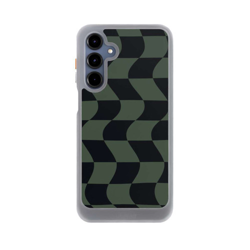 Samsung Galaxy A16 5G NIVOcore Checked Pattern Green Black