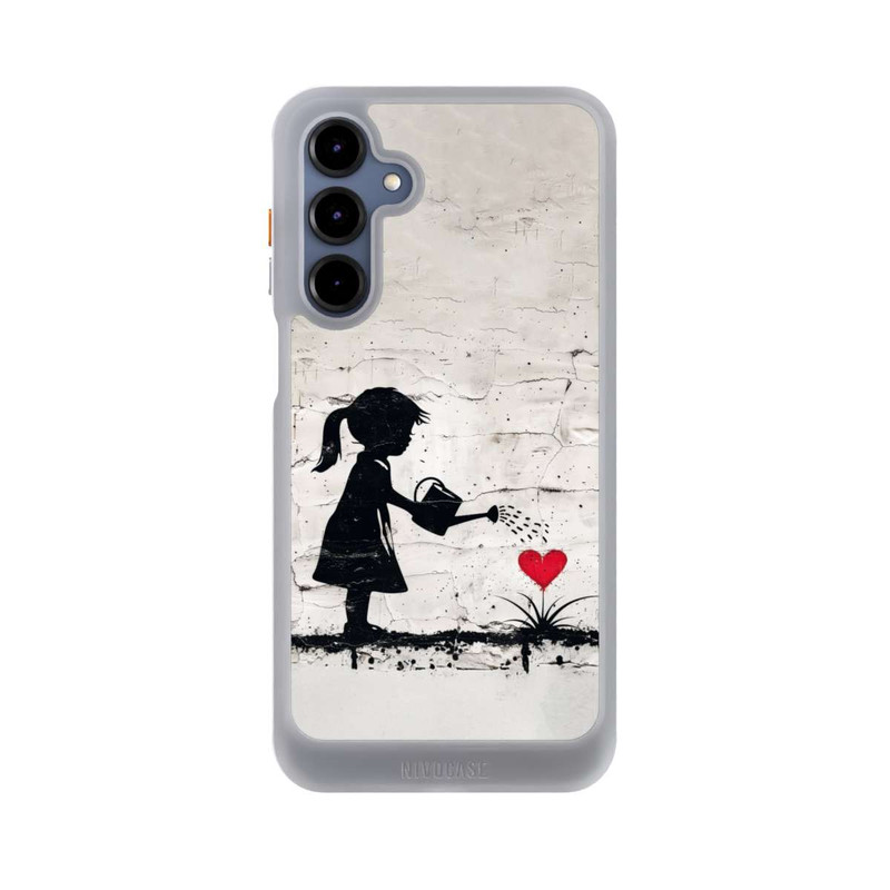 Galaxy A16 5G NIVOcore Girl Watering Bunch of Flowers 