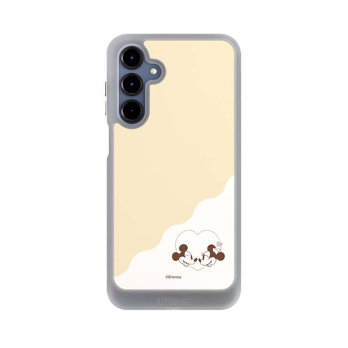 Samsung Galaxy A16 5G NIVOcore Mickey and Minnie Love Heart Beige