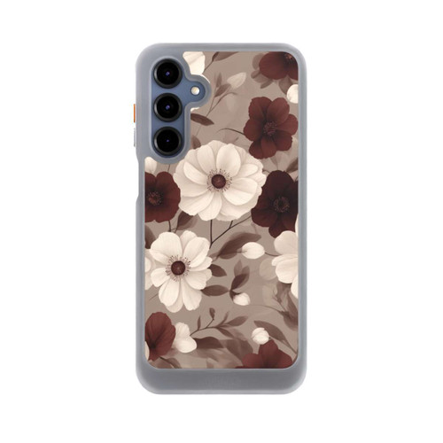 Samsung Galaxy A16 5G NIVOcore Bordeaux Und Creme Blumen mit KI