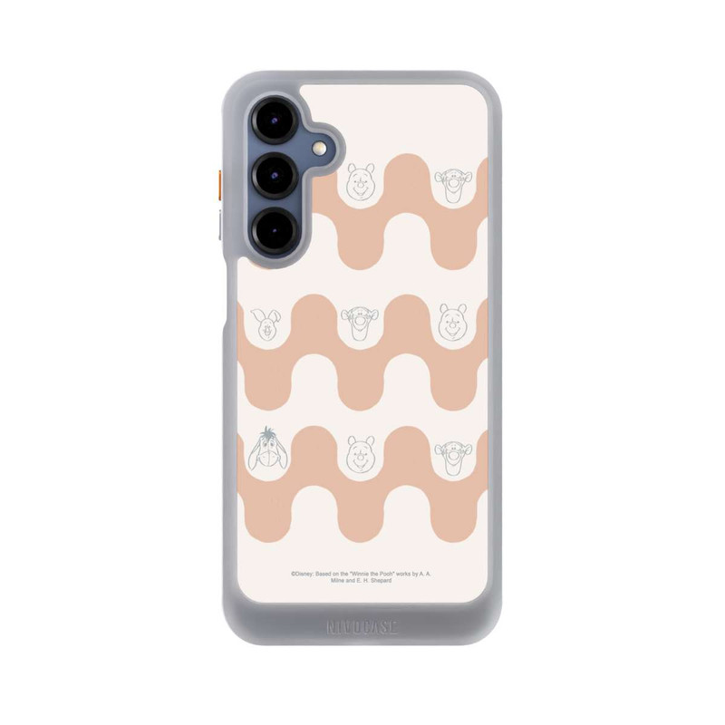 Galaxy A16 5G NIVOcore Winnie the Pooh and Friends Boho Waves Pattern