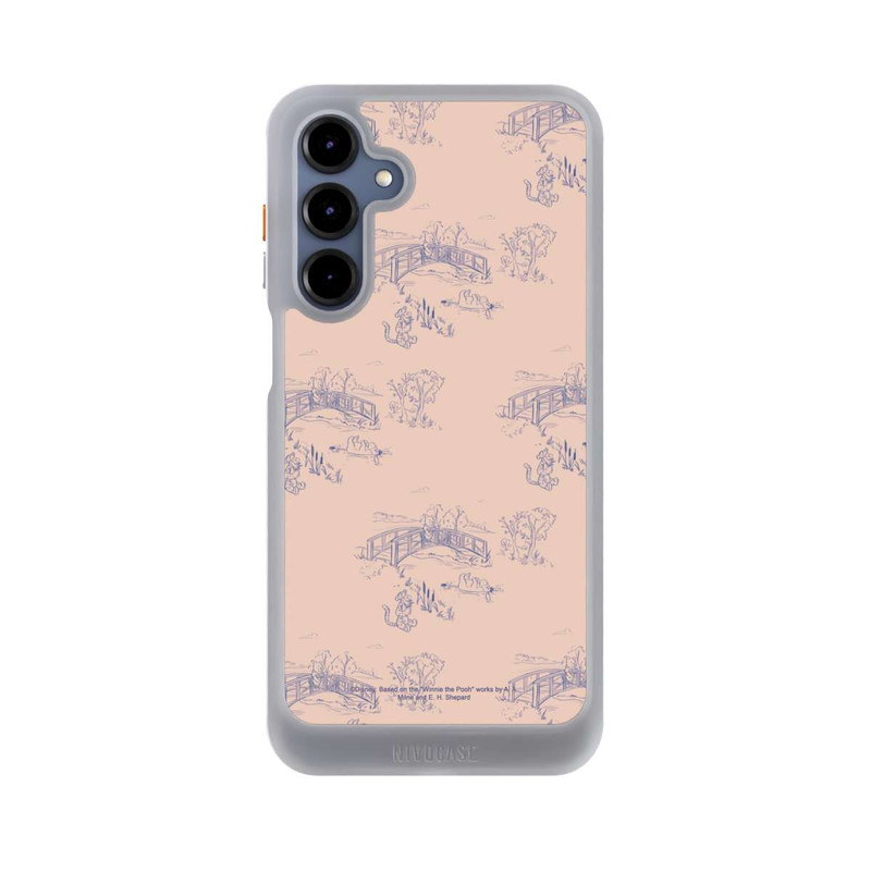 Galaxy A16 5G NIVOcore Winnie the Pooh Retro Pattern Bridges Pink