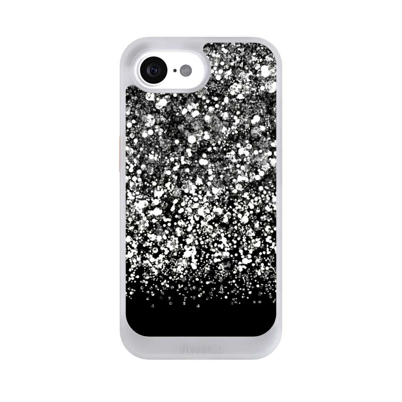 iPhone 16e NIVOcore Schneefall Glitzerlook