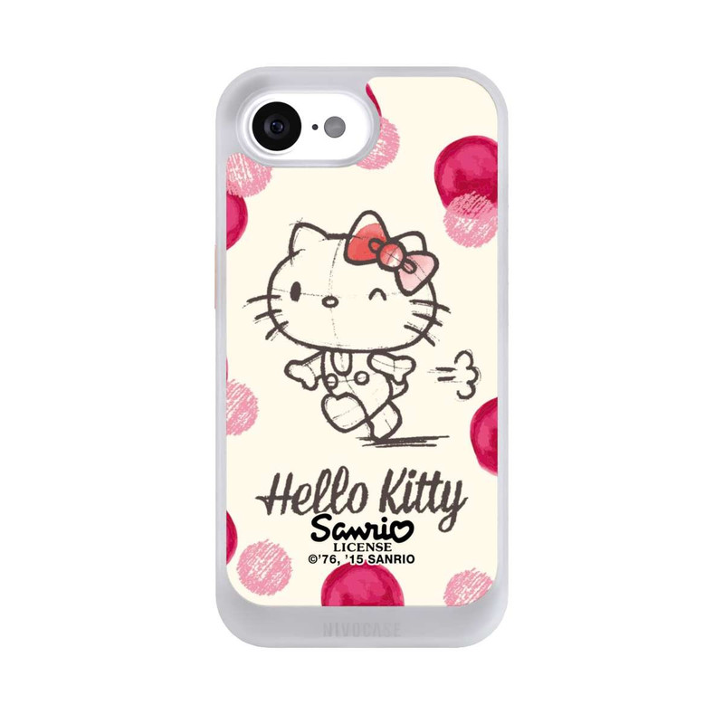 iPhone 16e NIVOcore Hello Kitty - Points roses